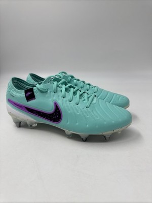 Nike Tiempo Flyknit ACC Cleats Teal FN7283-300 Men s Size 6