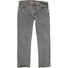 Levi's 511 Herren Jeans Grau Straight Slim Stretch W38 L31 (83274)