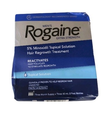 ROGAINE 5% Minoxidil Unscented Foam Hair Regrowth Treatment 3 Month -BB 12/27