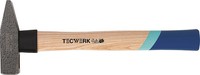 Schlosserhammer 500G Stiel-L.320Mm Hickory M.NylonschutzhüLse Tecwerk