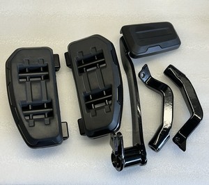 24-26 OEM Harley CVO ST Mini Switchback Floorboards, Mount & Brake Pedal TOURING