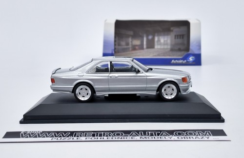 Mercedes-Benz 560 SEC AMG Wide Body (1990) Silver Solido 1:43 - Picture 7 of 8