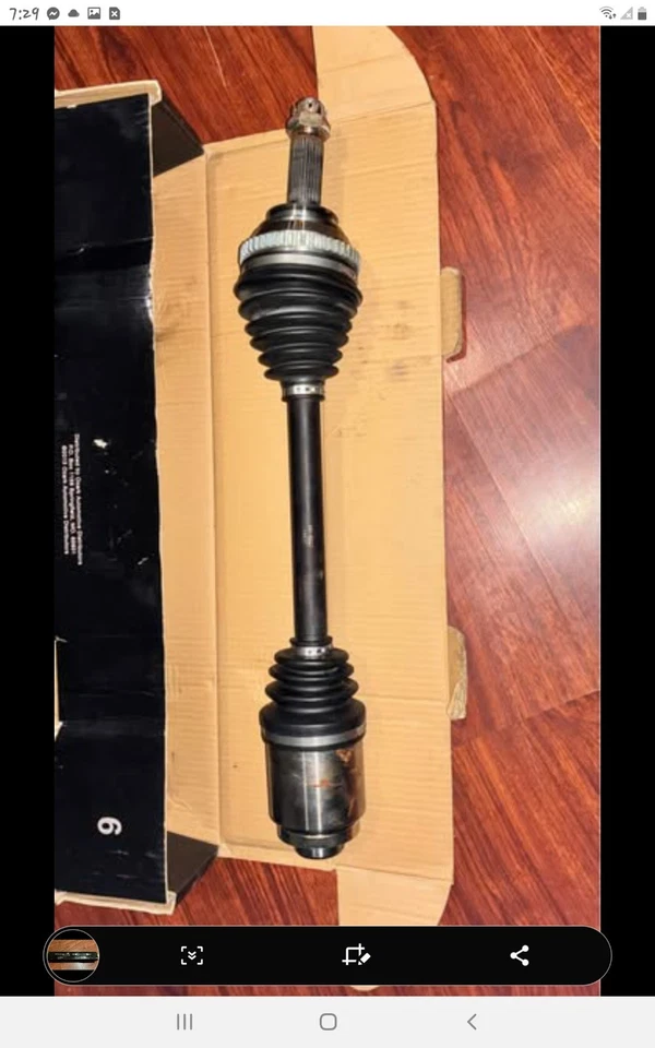 Eje conductor delantero izquierdo 16-20 KIA OPTIMA 2,4 L OEM 49500-D4200 Foto 2 de 3