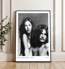 Buckingham Nicks Album Cover Poster MusicArt Print Wall Decor, Noframe
