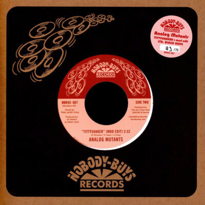 Analog Mutants - Tittyshaker / Mod Edit Black Vinyl  (2024 - EU - Original)