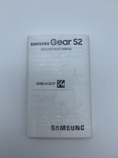 Samsung Gear S2 Quick Start Guide - Reference User Manual