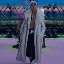 Cappotto pelliccia invernale caldo moda uomo visone pelliccia cappotto lungo risvolto pelliccia collo giacche