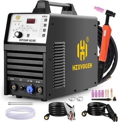 110V&220V  Aluminum Tig Welders with Pulse Digital Inverter AC/DC Tig/Stick 200A