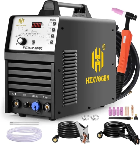 110V&220V Aluminum Tig Welders with Pulse 200A AC/DC Digital Inverter Tig/Stick.
