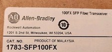1PCS ALLEN-BRADLEY 1783-SFP100FX 100FX SFP FIBER TRANSCEIVER USED 