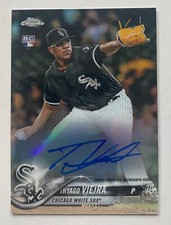 2018 Topps Chrome Rookie Auto Refractor /499 Thyago Vieira #RA-TV Auto