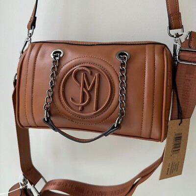 STEVE MADDEN True Cognac Crossbody Handbag BNYYRA 193624919398 NWT  