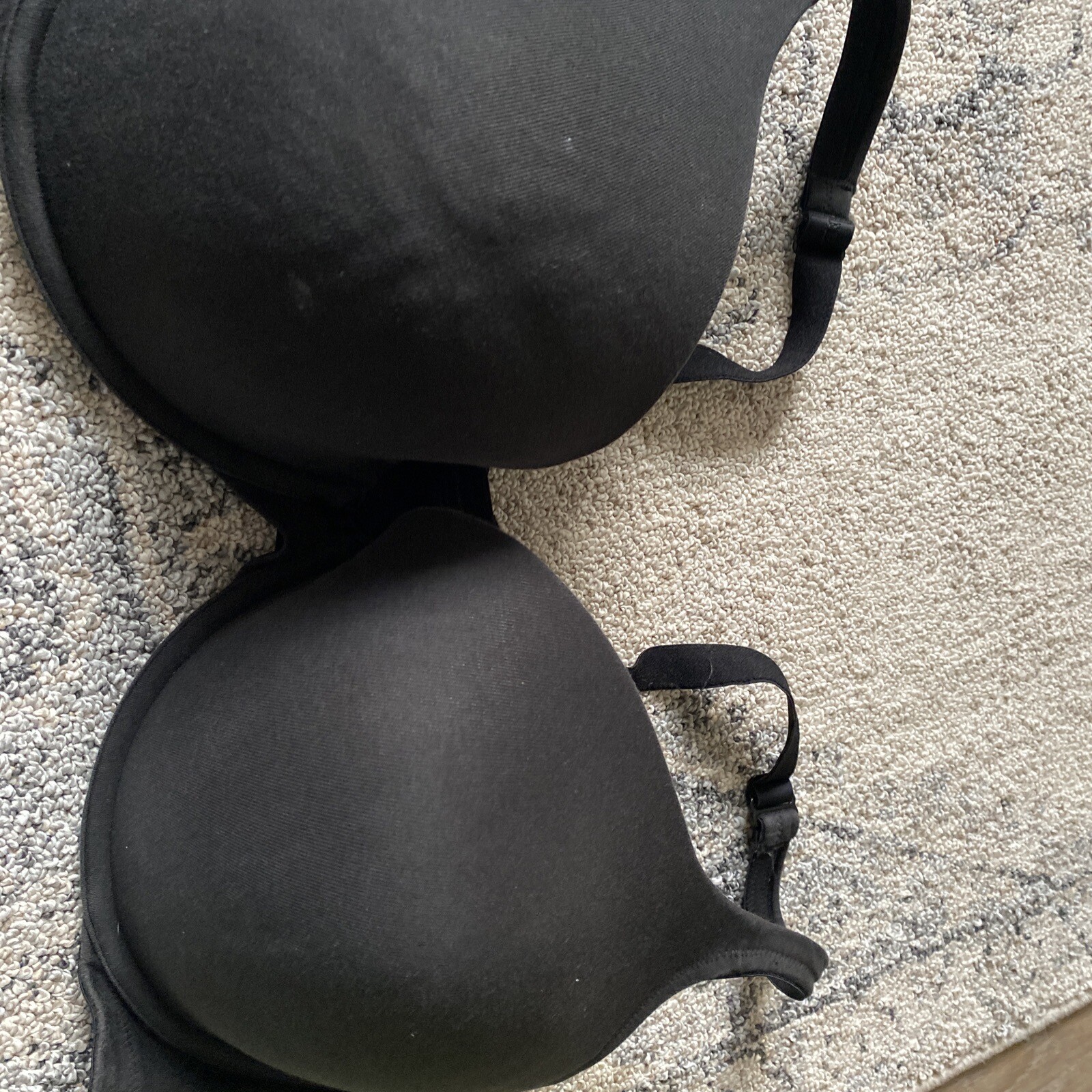 Cacique Bra 46DD Black Underwire Padded Plus Size - Gem
