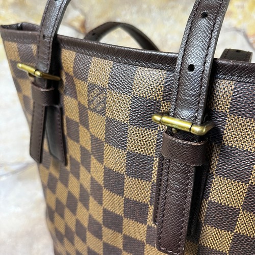 Louis Vuitton Marais Bucket Bag Damier Ebene Shoulder Bag - Picture 7 of 12