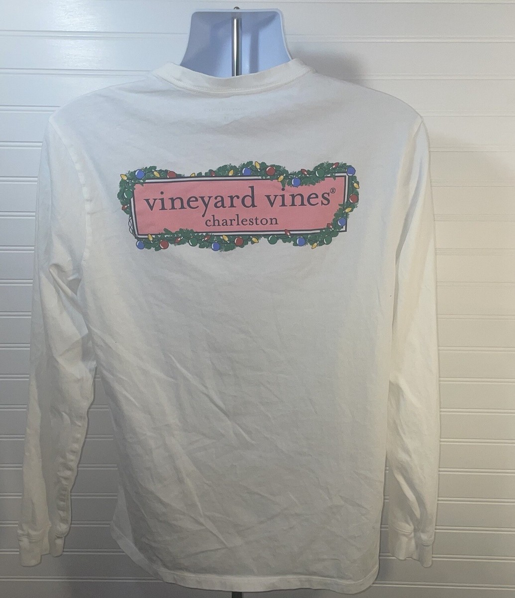 ヴィニヤードヴァインズ Vineyard Vines Long Sleeve Pocket Tee レディース シャツ トップス Charleston Vineyard Vines Charleston South Carolina Long Sleeve Shirt