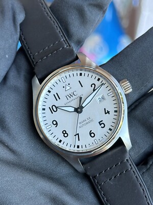 IWC Pilots Mark XX Stainless Steel Automatic 40 mm WHITE Watch IW328207