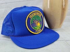 Vintage Friendswood Texas Blue Mesh Hat