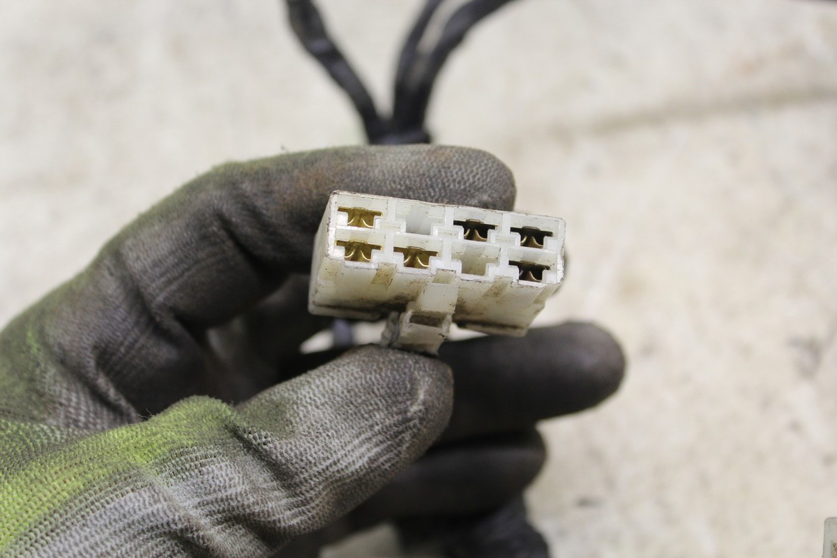 でんちゃん 11/8 1992 KAWASAKI NINJA ZX11 MAIN ENGINE WIRING HARNESS MOTOR WIRE