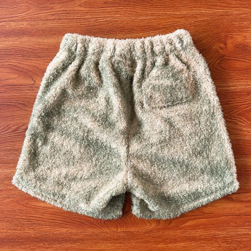 CPFM.XYZ Fuzzy Acid Shorts - Tai Chi Collaboration Plush