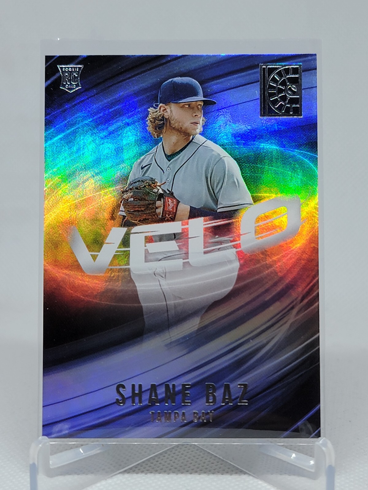 2022 Panini Capstone Shane Baz Rookie Velo #V-4 Tampa Bay Rays RC D9A