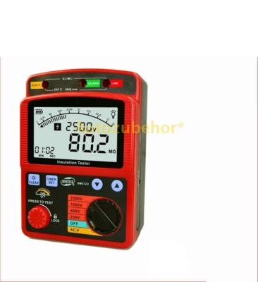 For GM3123 Digital Insulation Resistance Tester #A6-22