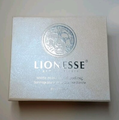 Lionesse Gem Skin Care White Pearl Facial Peeling 60ml 2.02oz Open Box 