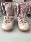 FLY GIRLS MEENA  - KIDS - SNOW BOARDING BOOTS - SIZE 5 -  WHITE - (ABX5 - 02)
