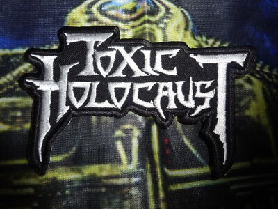 Toxic Holocaust Shape Patch Gestickt Thrash Metal Exodus Vektor
