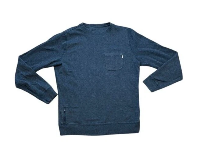vuori jeffreys pullover crewneck stretch flaw sweatshirt