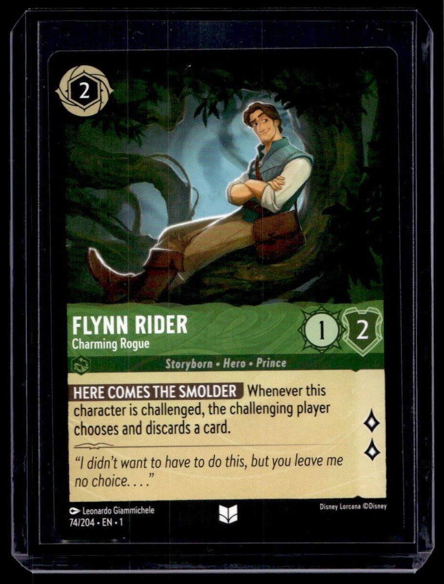 flynn rider lorcana card Flynn Rider