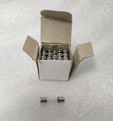 20 pcs Slow-Blow Fuse 250V 1A Glass Fuse - Calex Marine - 5x20mm - 1A  - 280566