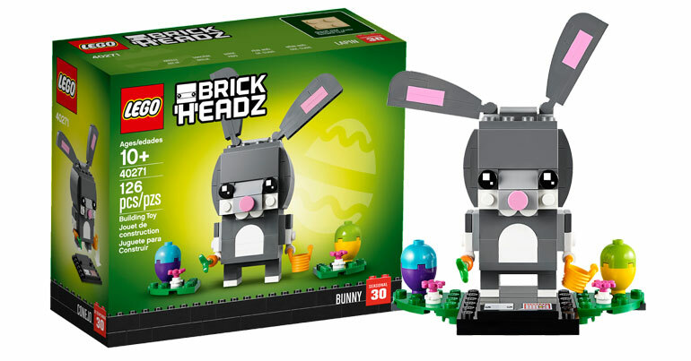 R LEGO Holiday Brickheadz - 40271 Easter Bunny - New & Sealed | eBay