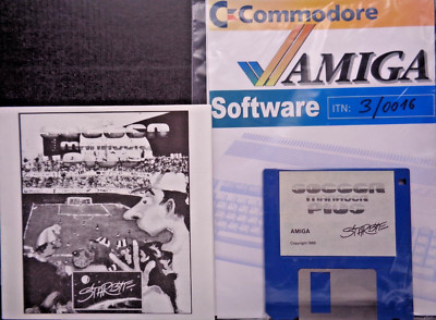 COMMODORE AMIGA -- SOCCER MANAGER PLUS (STARBYTE) #INKL. MANUAL