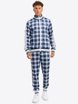 LONSDALE Trainingsanzug "Wembely" | Blau / weiß | The Gentlemen Herren Londsdale