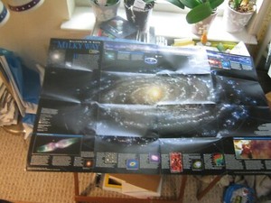 THE MILKY WAY + THE UNIVERSE MAP STARS National Geographic October 1999