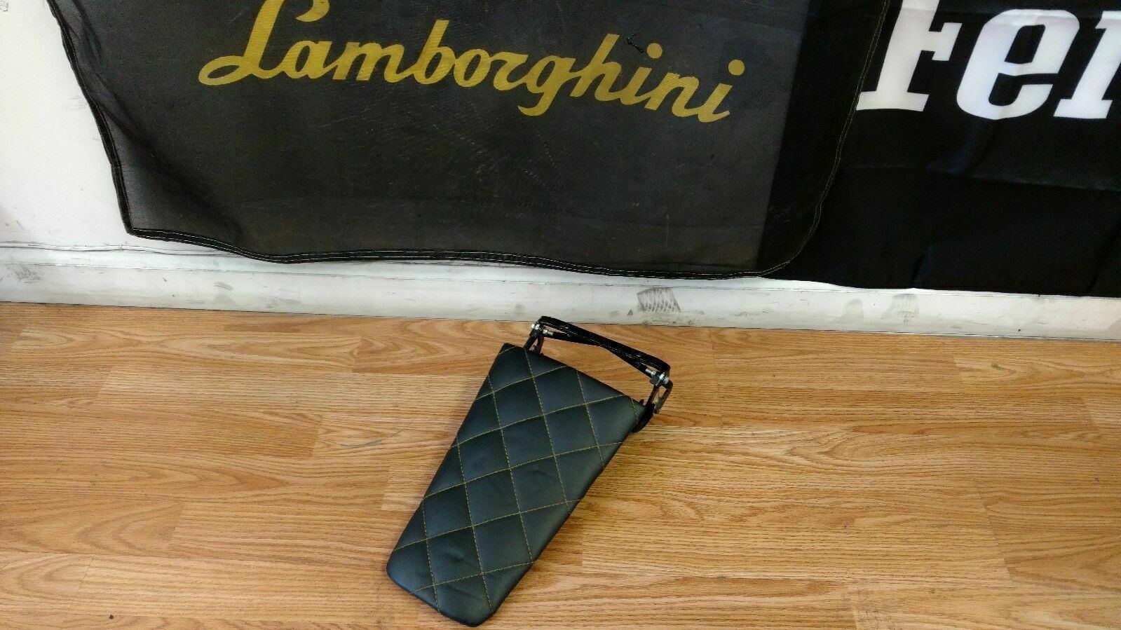 LAMBORGHINI MURCIELAGO LP640 INTERIOR CENTER CONSOLE ARM REST PANEL TRIM OEM