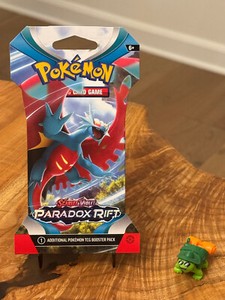 pokemon paradox rift sleeved booster pack Amazon.com: Pokémon TCG: Scarlet & Violet Paradox Rift Sleeved Booster Pack  (10 Cards)