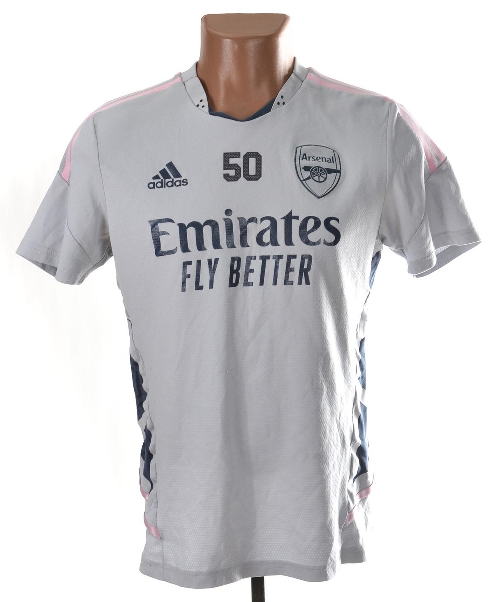 adidas Arsenal ノースリーブシャツ グレー ARSENAL 2023/2024 TRAINING FOOTBALL SHIRT JERSEY ADIDAS SIZE