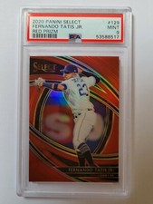 2020 Panini Select Red Prizm #129 Fernando Tatis Jr #'d 54/199 PSA 9