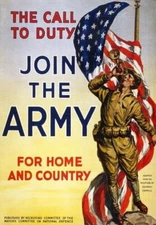 83893 Vintage American Join The US Army Recruitment Decor Wall Print Poster