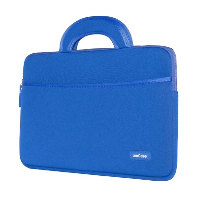 amCase for Chromebook Case-11.6 to 12 inch Neoprene Travel Sleeve with Handle...