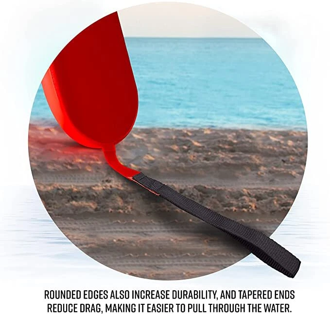 Lifeguard Rescue Tube Flotation Device for Home and Commercial Use + Red Whistle - Image 3 of 4