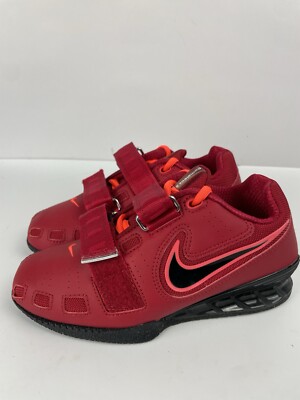 Nike Romaleos 2 Red / Orange / Black 476927-606 Sz 3