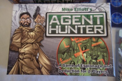 AEG Board Game Agent Hunter EX By Mike Elliott Complete Unpunched