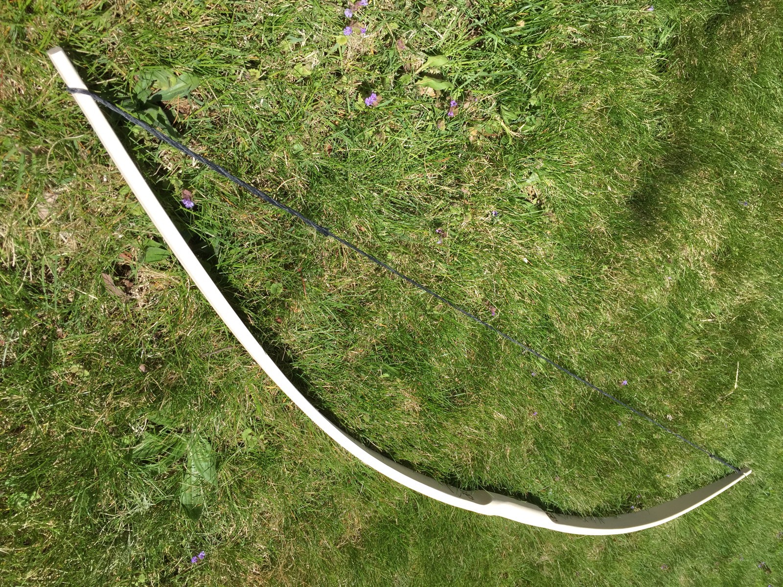 45/50lb 71" You-Finish Traditional Hickory Longbow - Ringing Rocks Archery