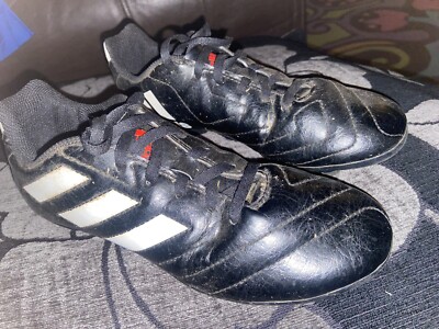 Adidas Kids Black Metal Stud Football Boots Uk Boys Girls Soft
