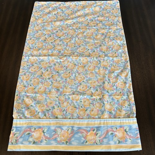 Croscill Vintage Fiesta Yellow Floral 2 Standard Pillow Shams 2 Queen Pillowcase - Afbeelding 8 van 14