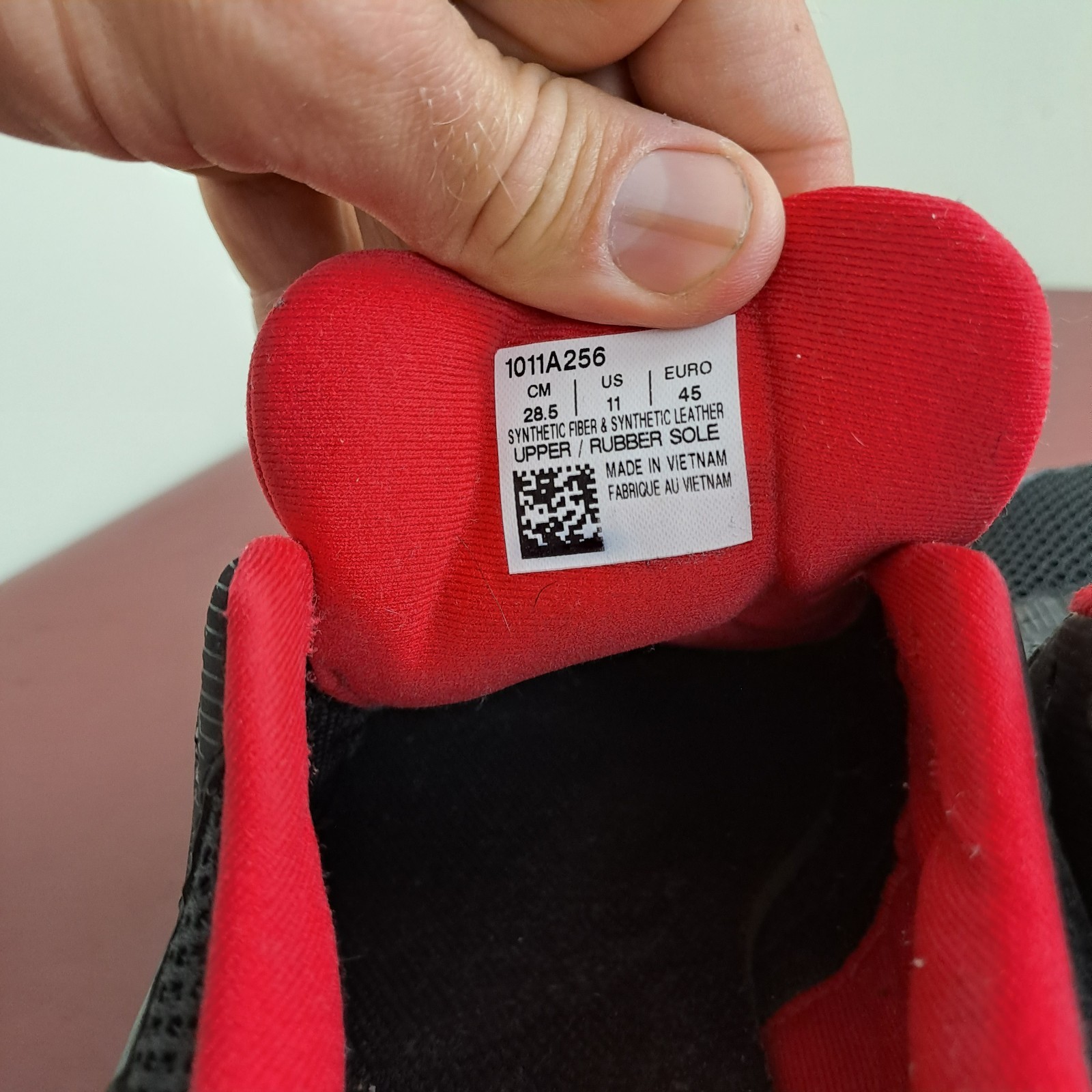 ASICS Gel-Contend 5 Running Shoes Mens Size 11 Red/Black Trainers Sneakers thumbnail 12