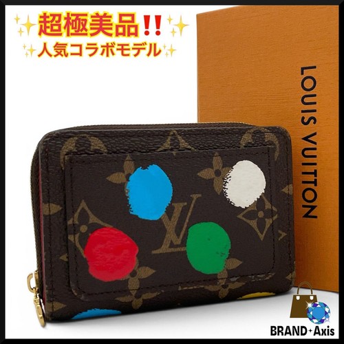 Louis Vuitton × Yayoi Kusama Folding Wallet Portefeuille Rêve Monogram