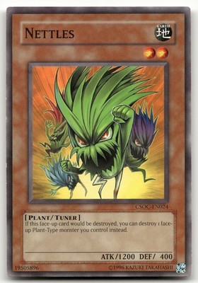 Nettles #CSOC-EN024 (LP) Crossroads of Chaos CSOC YuGiOh